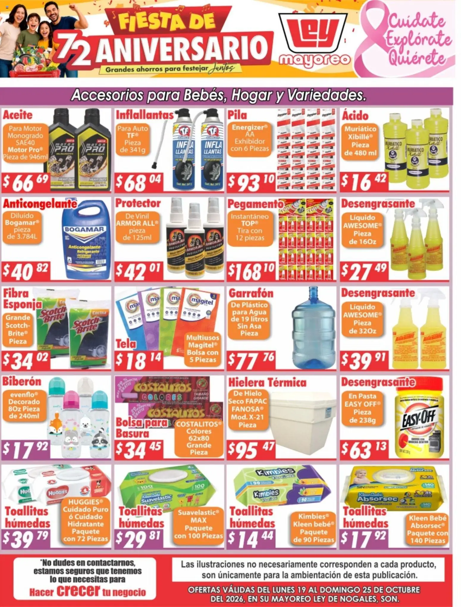 Nuevas ofertas de Casa Ley válidas en toda la República Mexicana desde el 19/10/2026. ¡Encuentra las mejores ofertas en Casa Ley folleto Nogales! | Página: 1