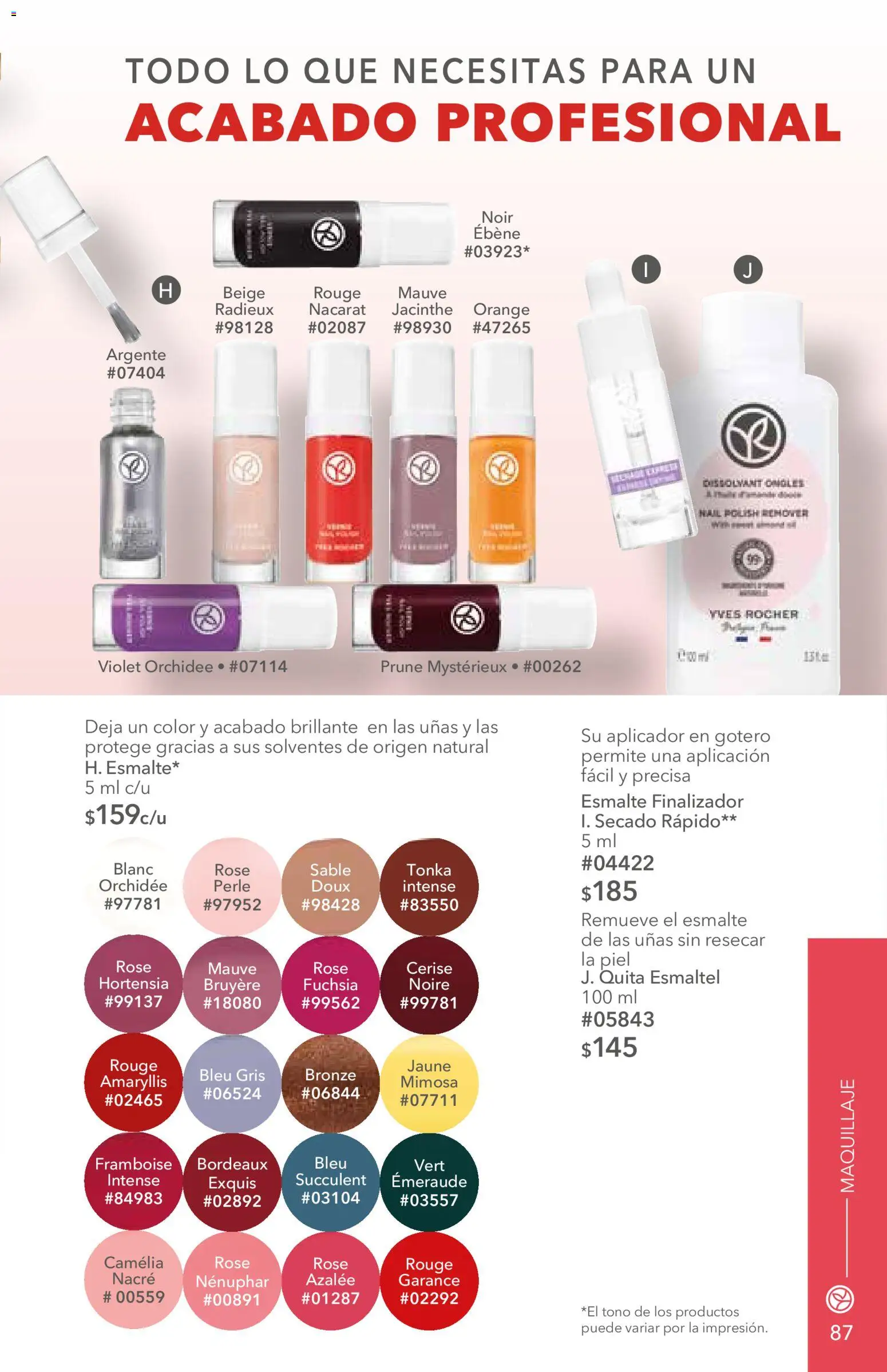 Nuevas ofertas de Yves Rocher válidas en toda la República Mexicana desde el 02/06/2026. ¡Encuentra las mejores ofertas en Yves Rocher campaña 8 2026! | Página: 89 | Productos: Maquillaje