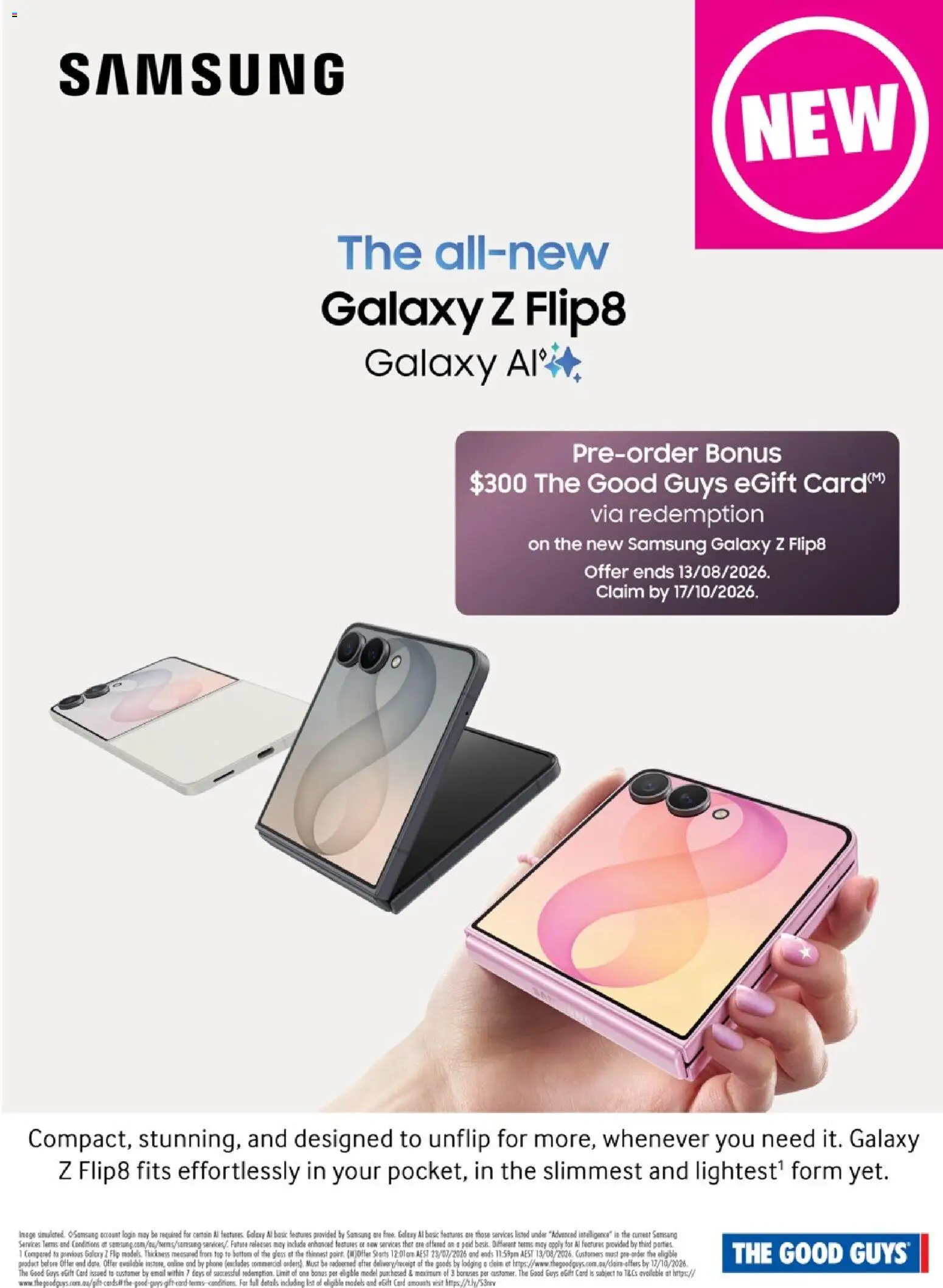 The Good Guys catalogue - valid from 23/07/2026 | Page: 3 | Products: Phone