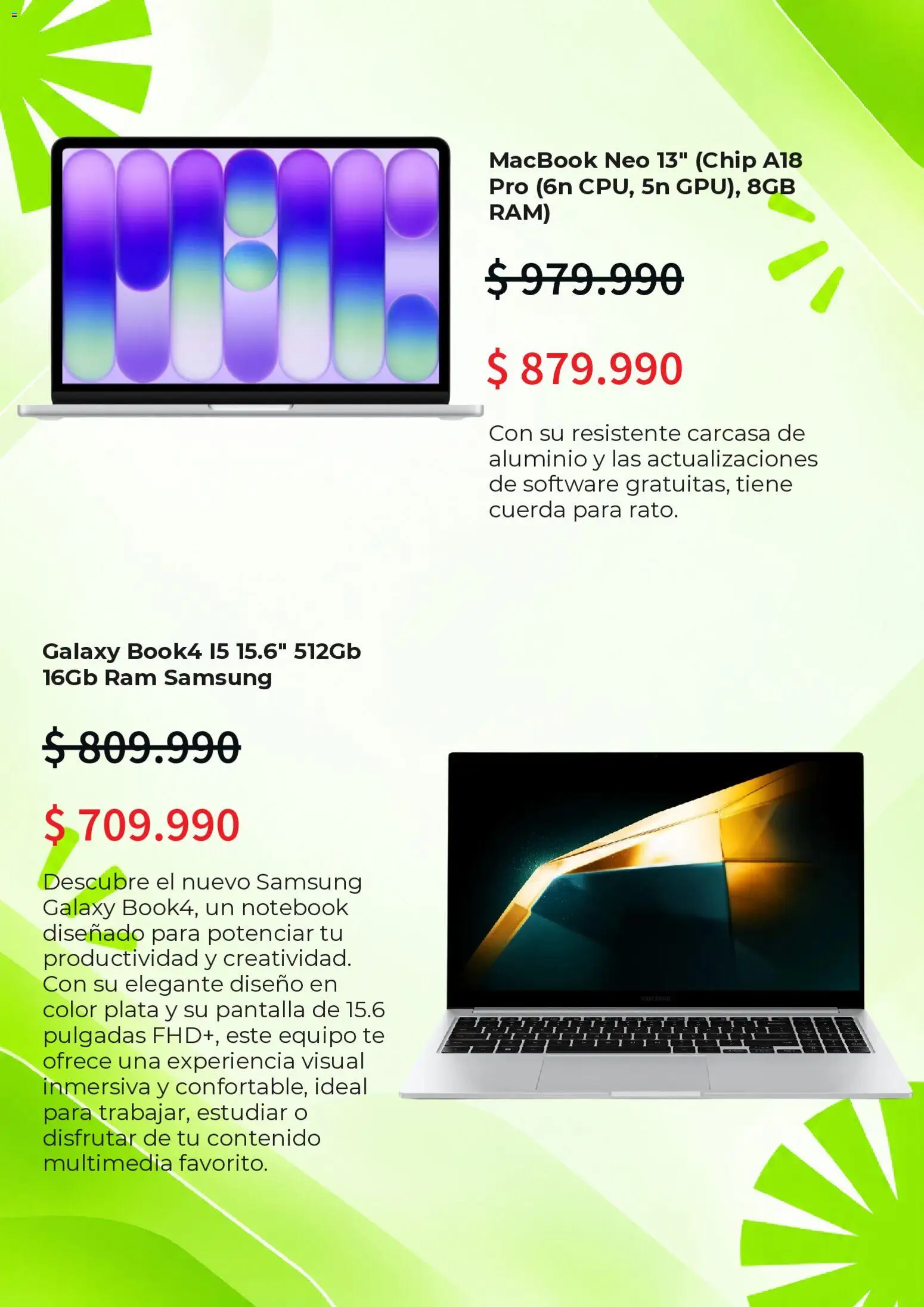 Falabella Cyber Monday │ válido desde el 05.10.2026 | Página: 5 | Productos: Notebook, Té, Cuerda