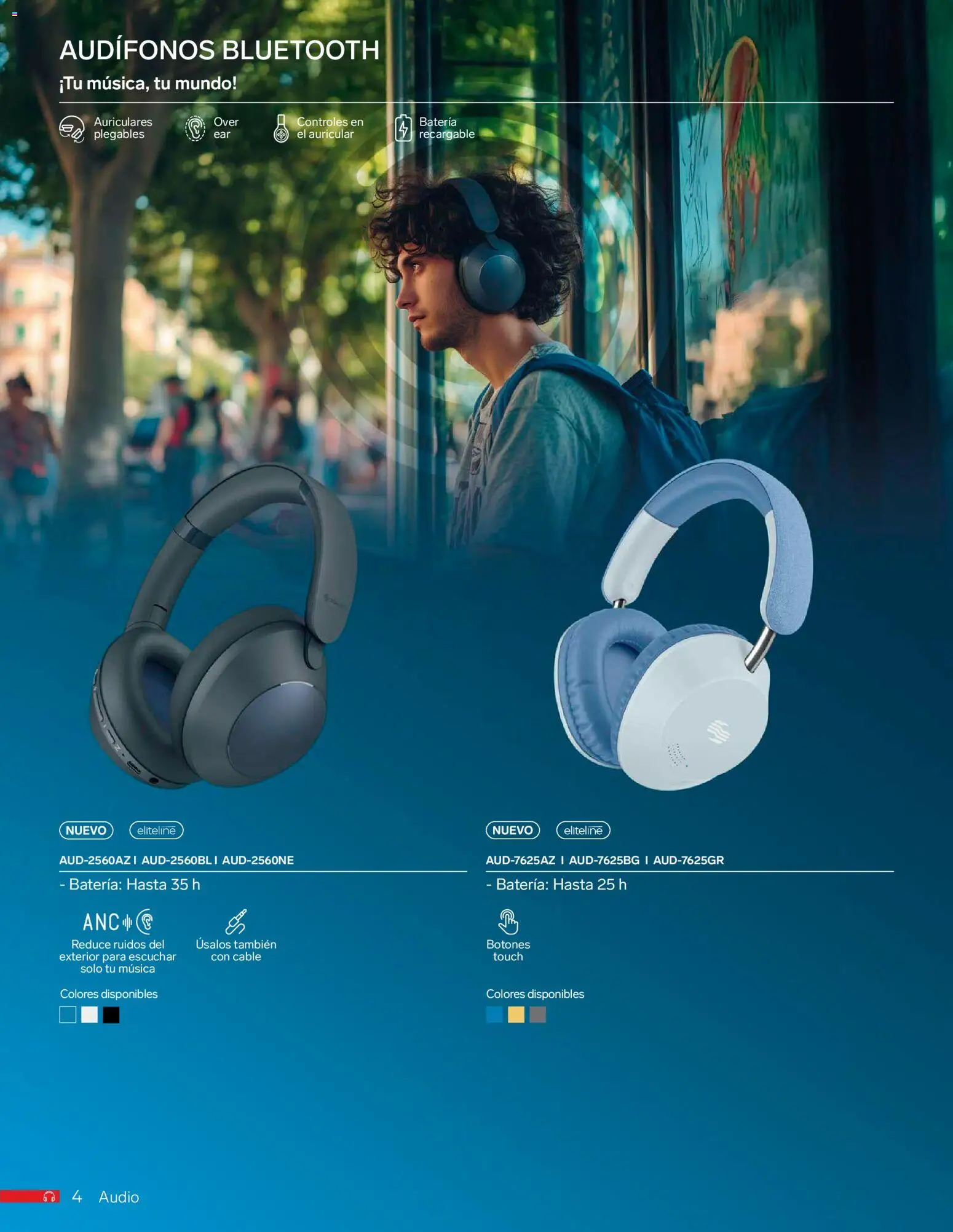 Nuevas ofertas de Steren válidas en toda la República Mexicana desde el 01.01.2026. ¡Encuentra las mejores ofertas en Steren catálogo! | Página: 16 | Productos: Audio, Audífonos, Cable, Batería