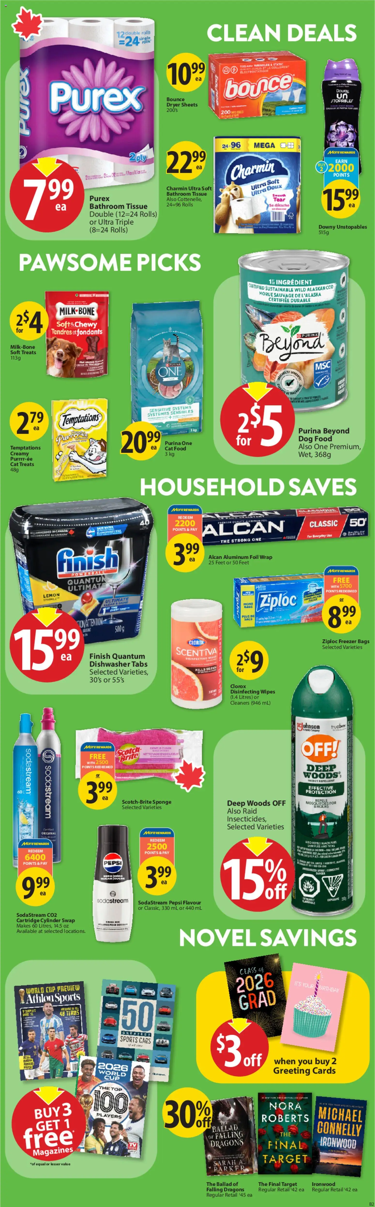 Save on foods flyer valid from 04.06.2026 | Page: 28 | Products: PC, Freezer, Dryer, Dishwasher