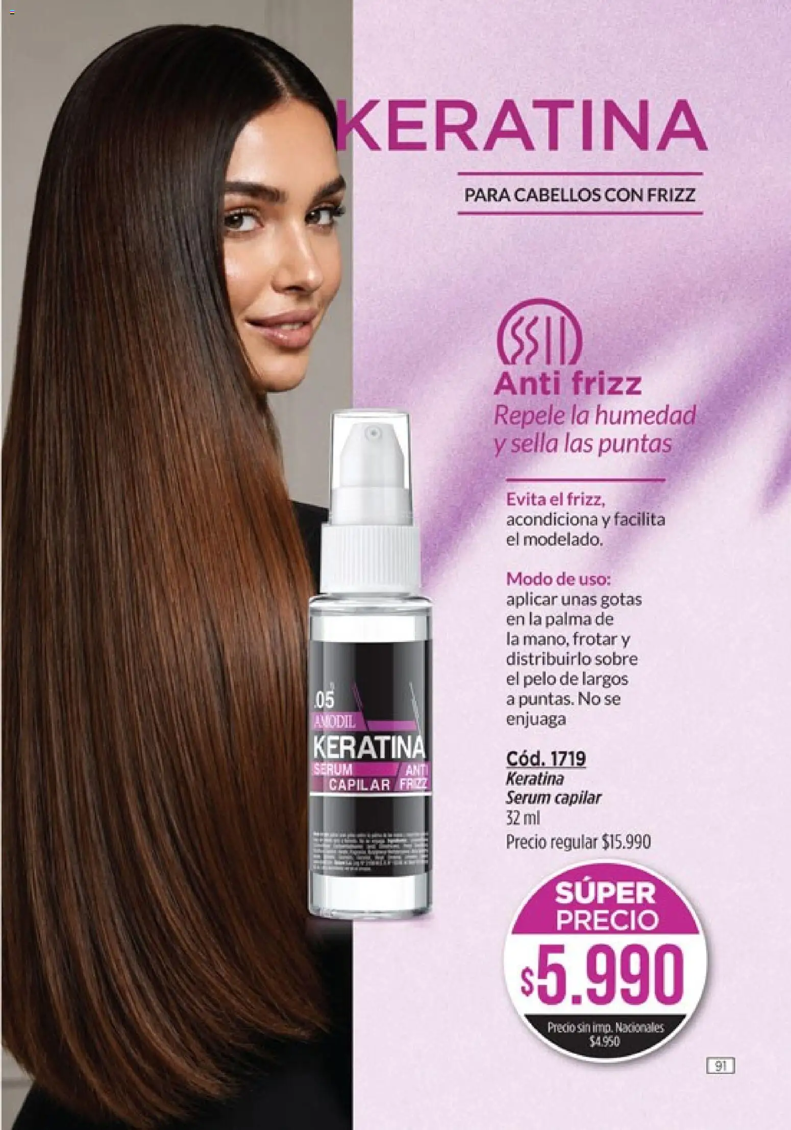 Catálogo Amodil Campaña 12 │ válido desde el 30/06/2026 | Página: 91 | Productos: Sobre, Serum