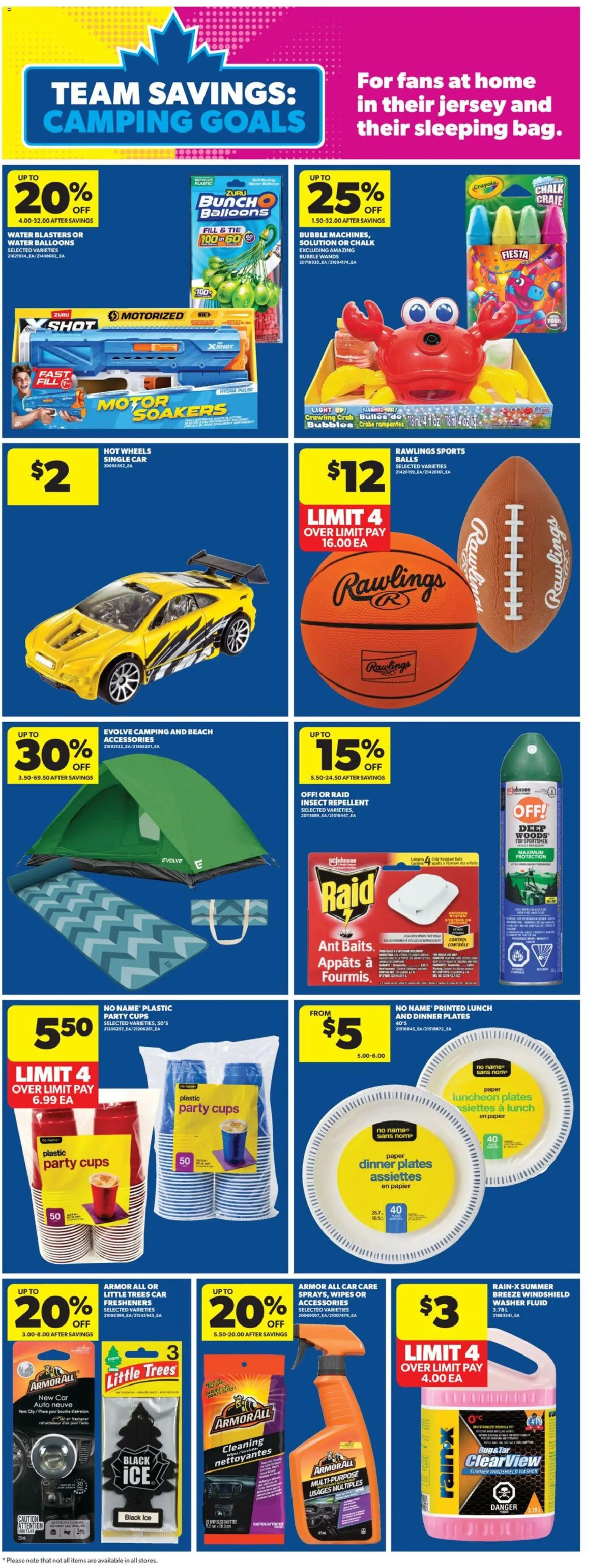 Real Canadian Superstore flyer valid from Jul 16, 2026 | Page: 35 | Products: Water, Ice