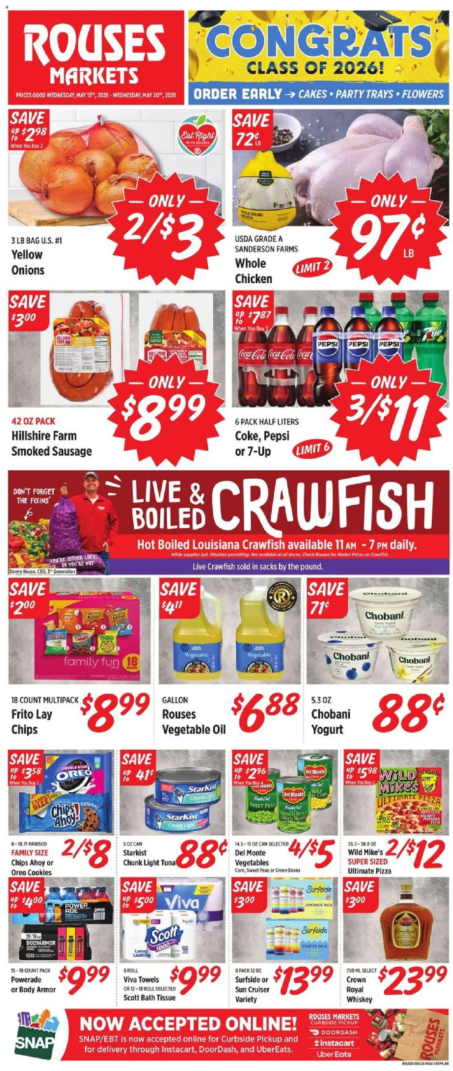 Rouses Weekly Ad - valid from 13.05.2026 | Page: 1