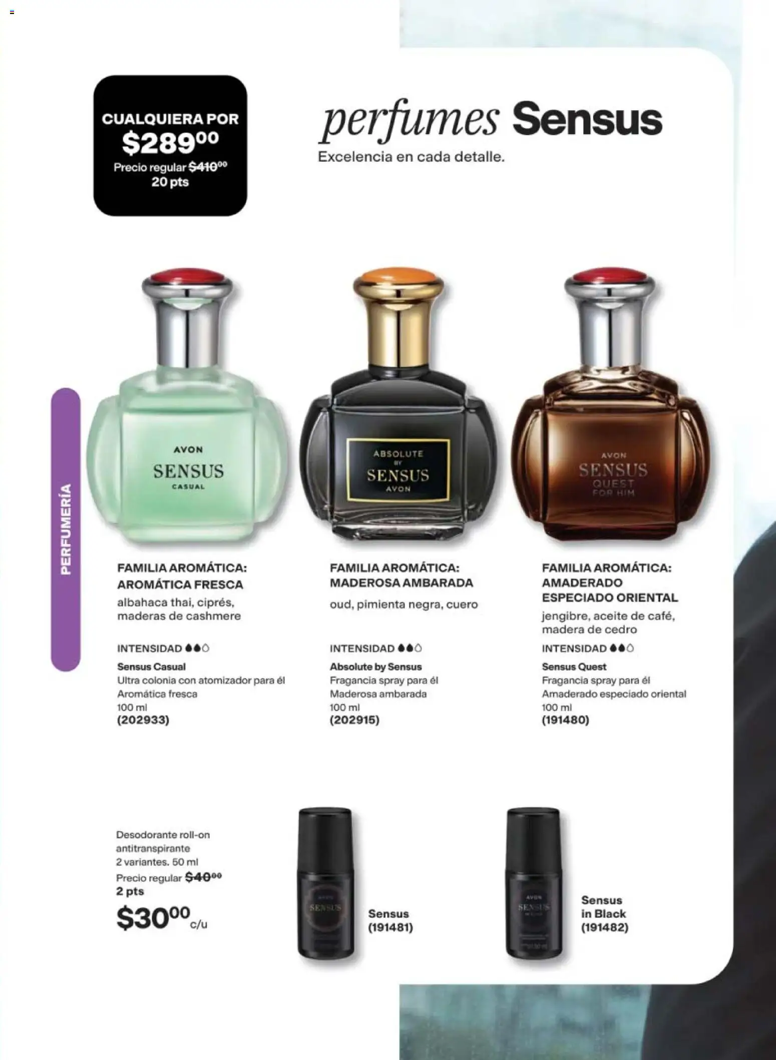 Nuevas ofertas de AVON válidas en toda la República Mexicana desde el 10/07/2026. ¡Encuentra las mejores ofertas en AVON campaña 11 2026! | Página: 71 | Productos: Desodorante, Aceite, Perfume, Fragancia
