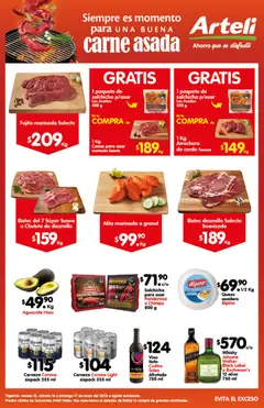 Vista previa de Arteli folleto Carne Valles, nuevo folleto de la tienda, válido en México a partir del 15.05.2026