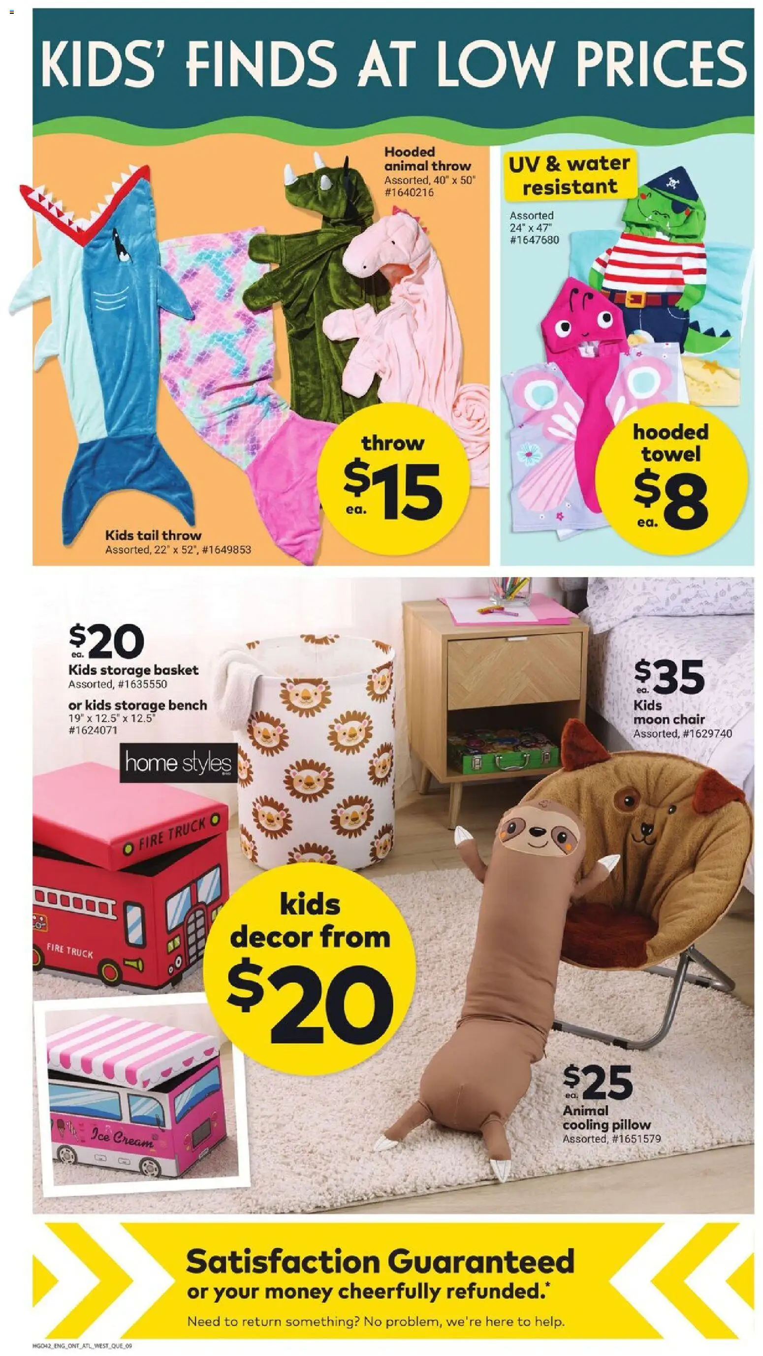 Giant Tiger flyer valid from 20.05.2026 | Page: 11 | Products: Cream, Ice cream, Pillow, Chair