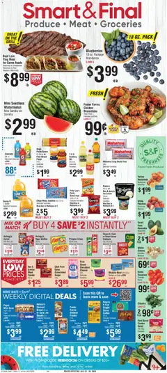 Preview of Smart & Final weekly ads valid from 07/22/2026