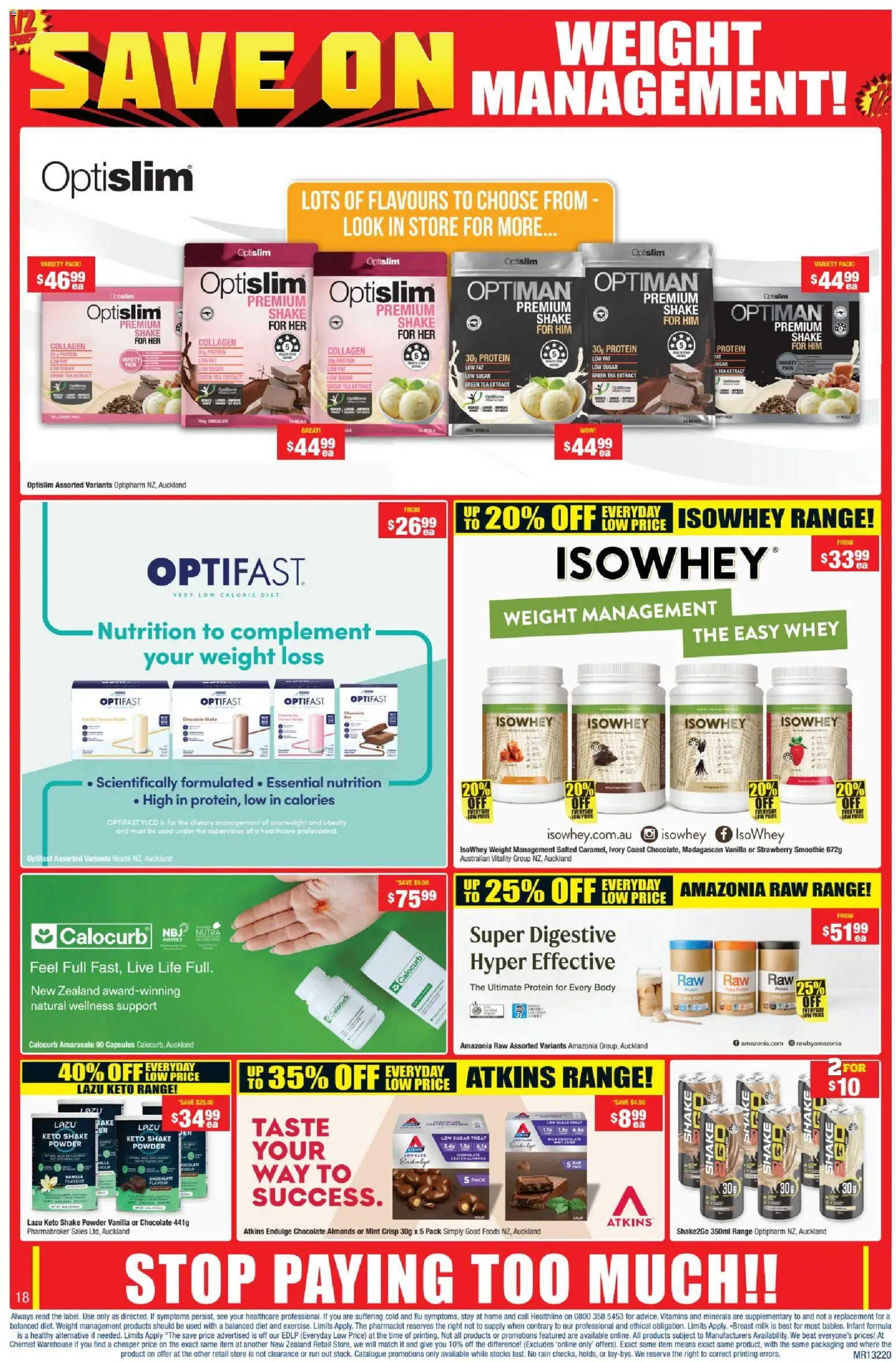 Chemist Warehouse catalogue from 14.05.2026 | Page: 18