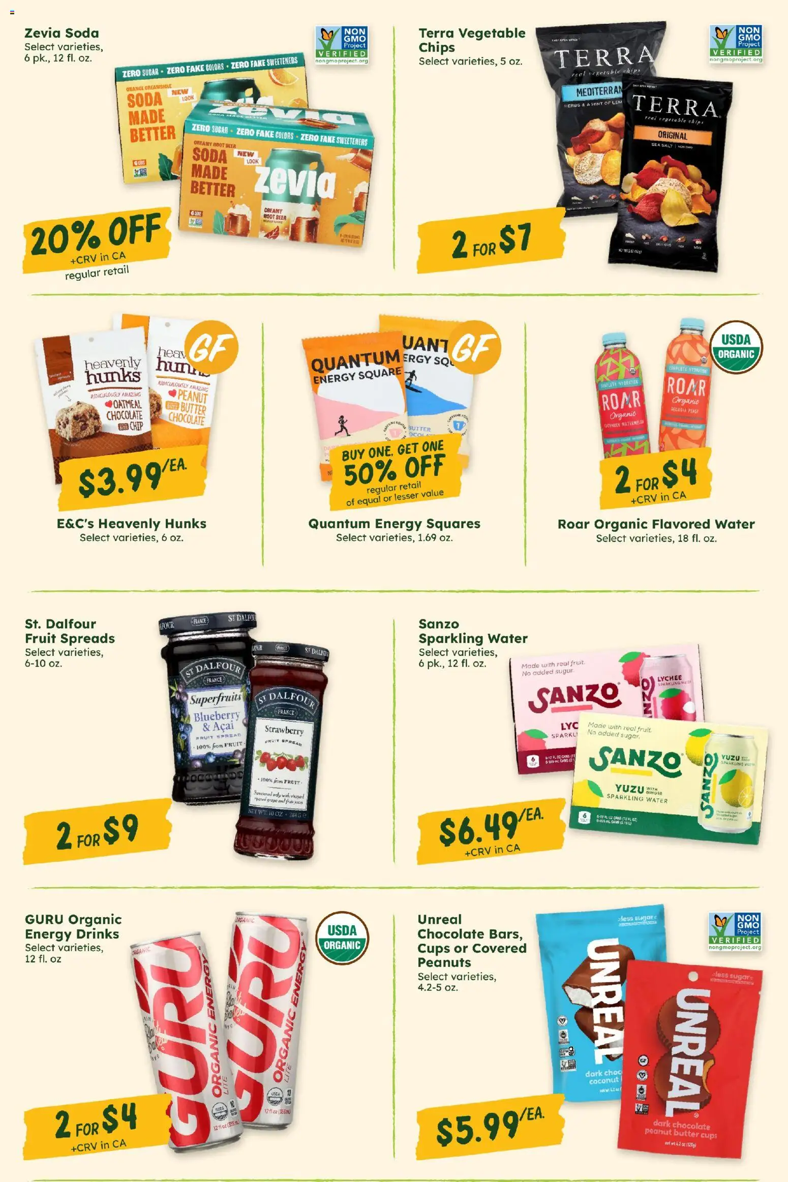 Sprouts Monthly Ad - valid from 08/26/2026 | Page: 11 | Products: Flavored water, Chocolate, Beer, Salt