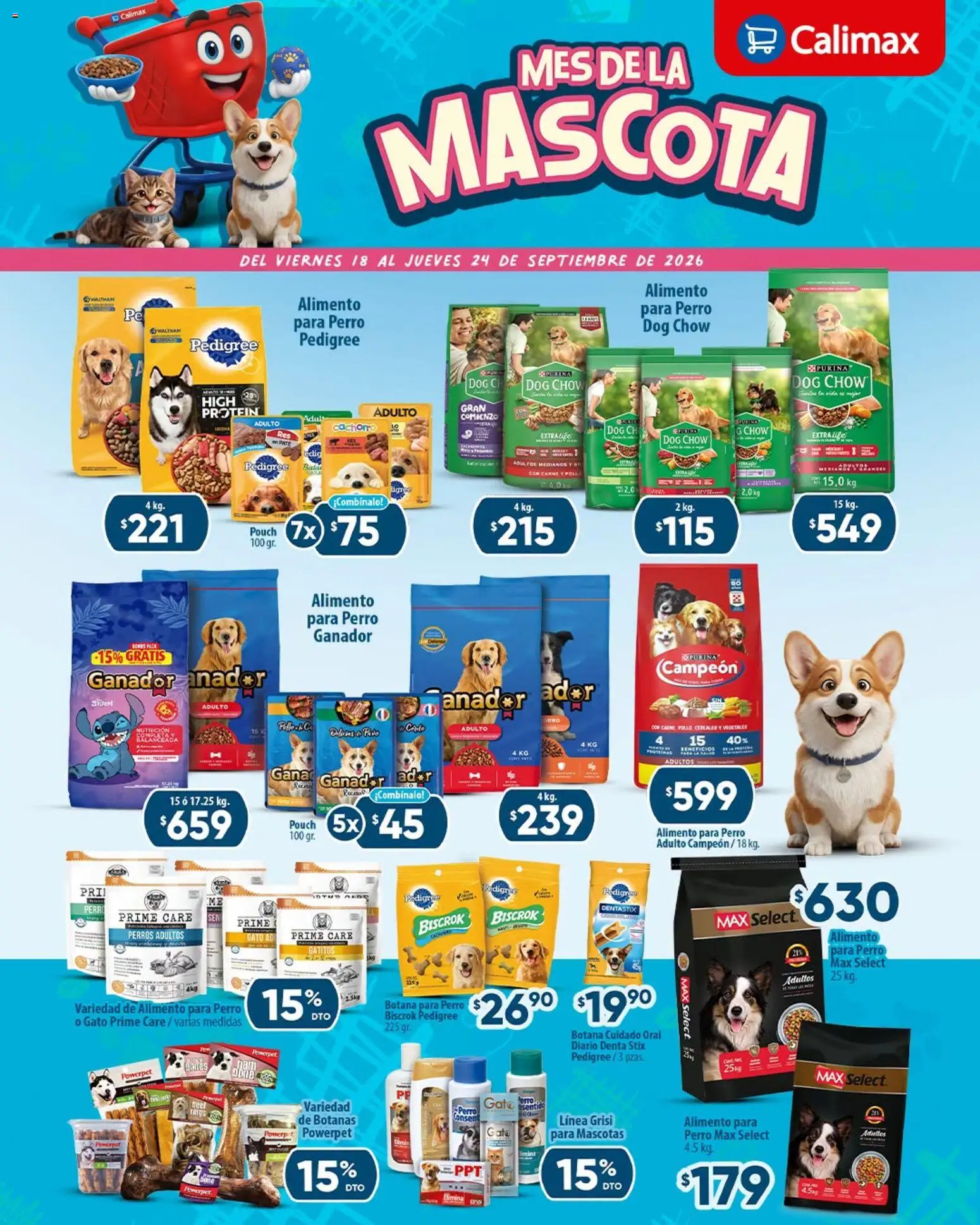 Calimax Viernes 18 de Septiembre Ofertas Top