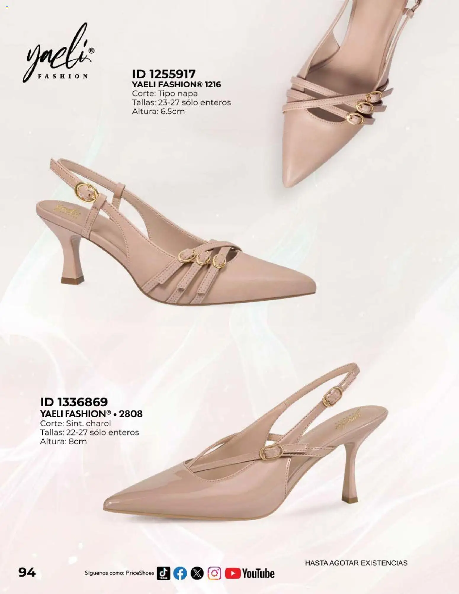 Nuevas ofertas de Price Shoes válidas en toda la República Mexicana desde el 01/10/2026. ¡Encuentra las mejores ofertas en Price Shoes catálogo Exclusivos! | Página: 94