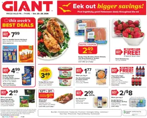 Preview of Giant weekly ads valid from 10/23/2026