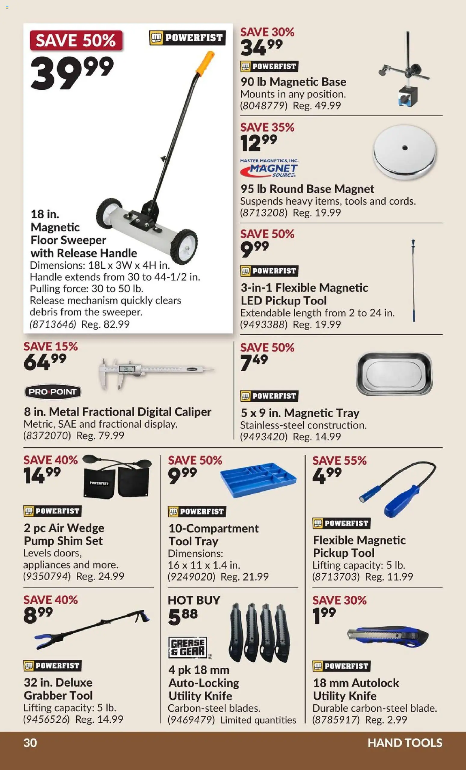 Princess Auto flyer valid from Oct 6, 2026 | Page: 36 | Products: PC, Hand tools, Tools