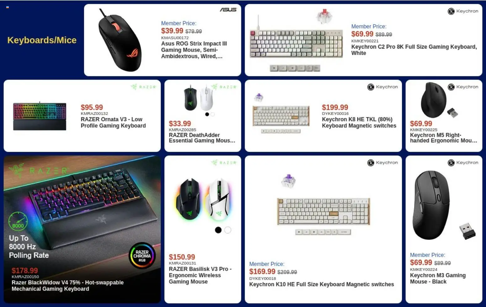 Canada Computers flyer valid from Sep 15, 2026 | Page: 5 | Products: Mouse, Keyboard