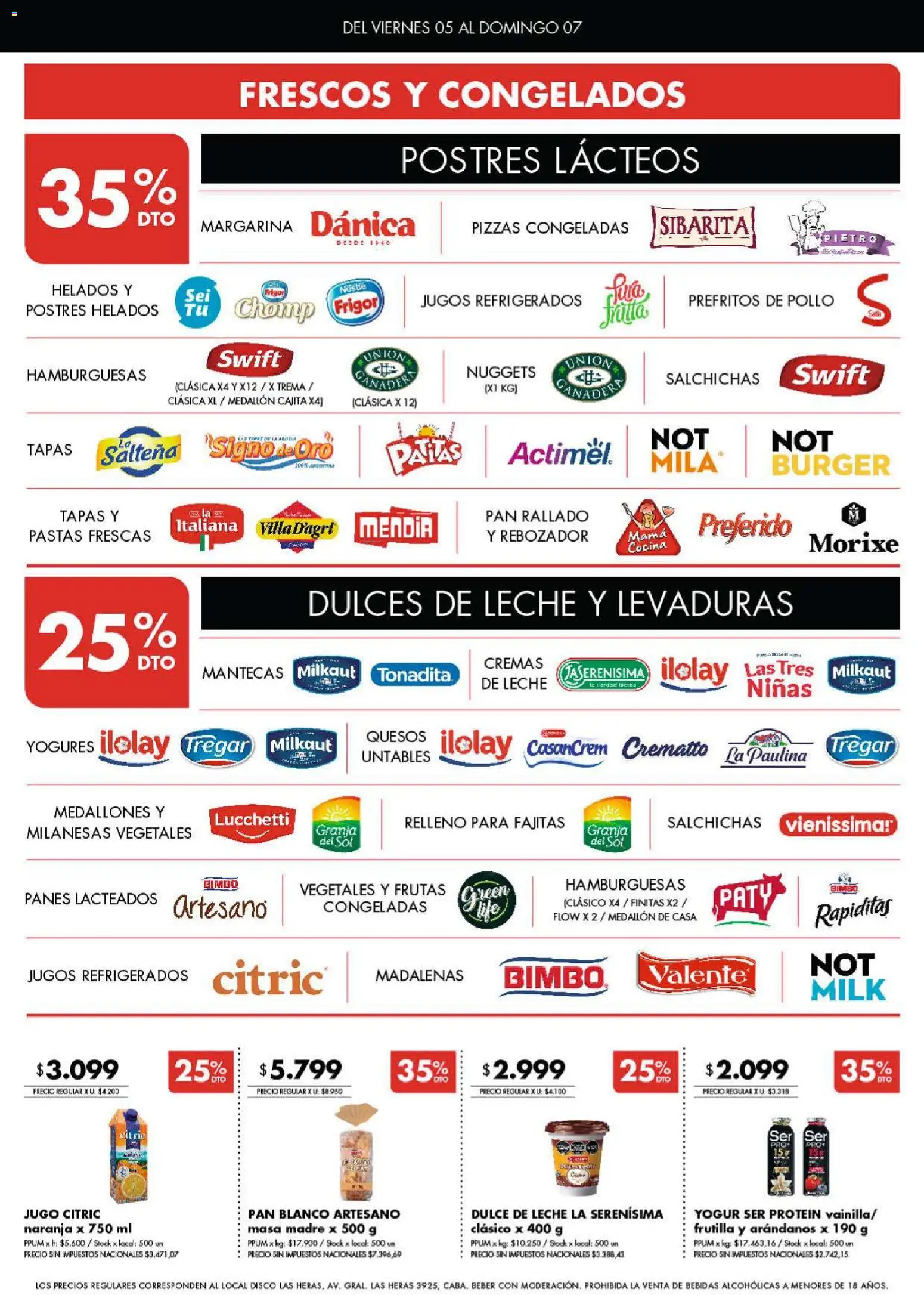 Disco ofertas │ válido desde el 04.06.2026 | Página: 4 | Productos: Pollo, Dulce de leche, Pan, Jugo