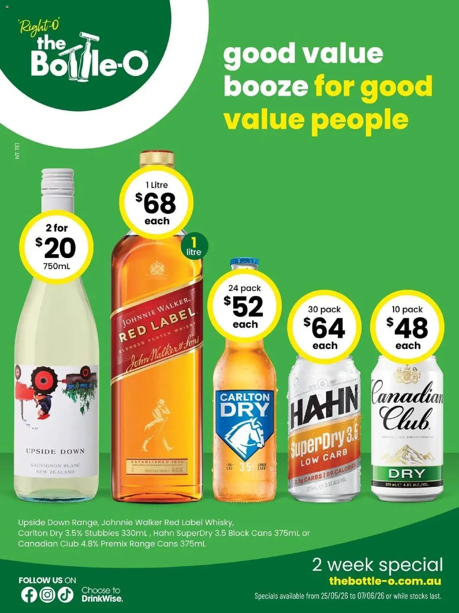 The Bottle-O catalogue - valid from 24.05.2026 | Page: 1 | Products: Scotch