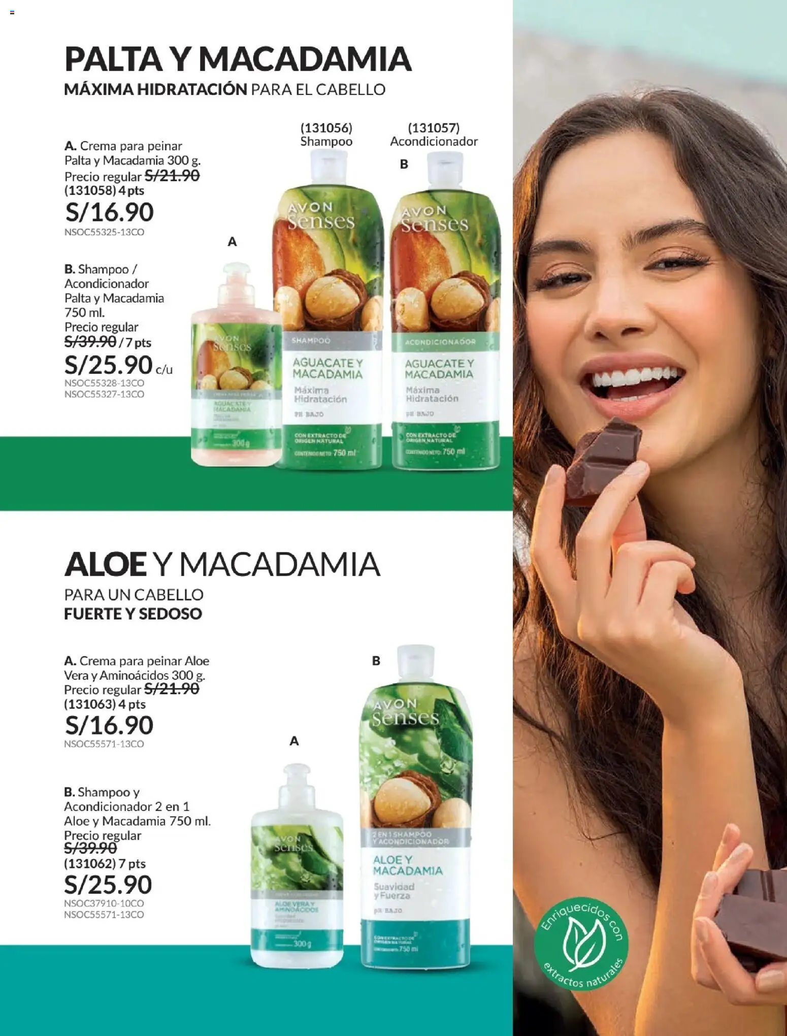 Catálogo Avon válido desde 24.05.2026 | Página: 179 | Productos: Shampoo, Acondicionador, Crema