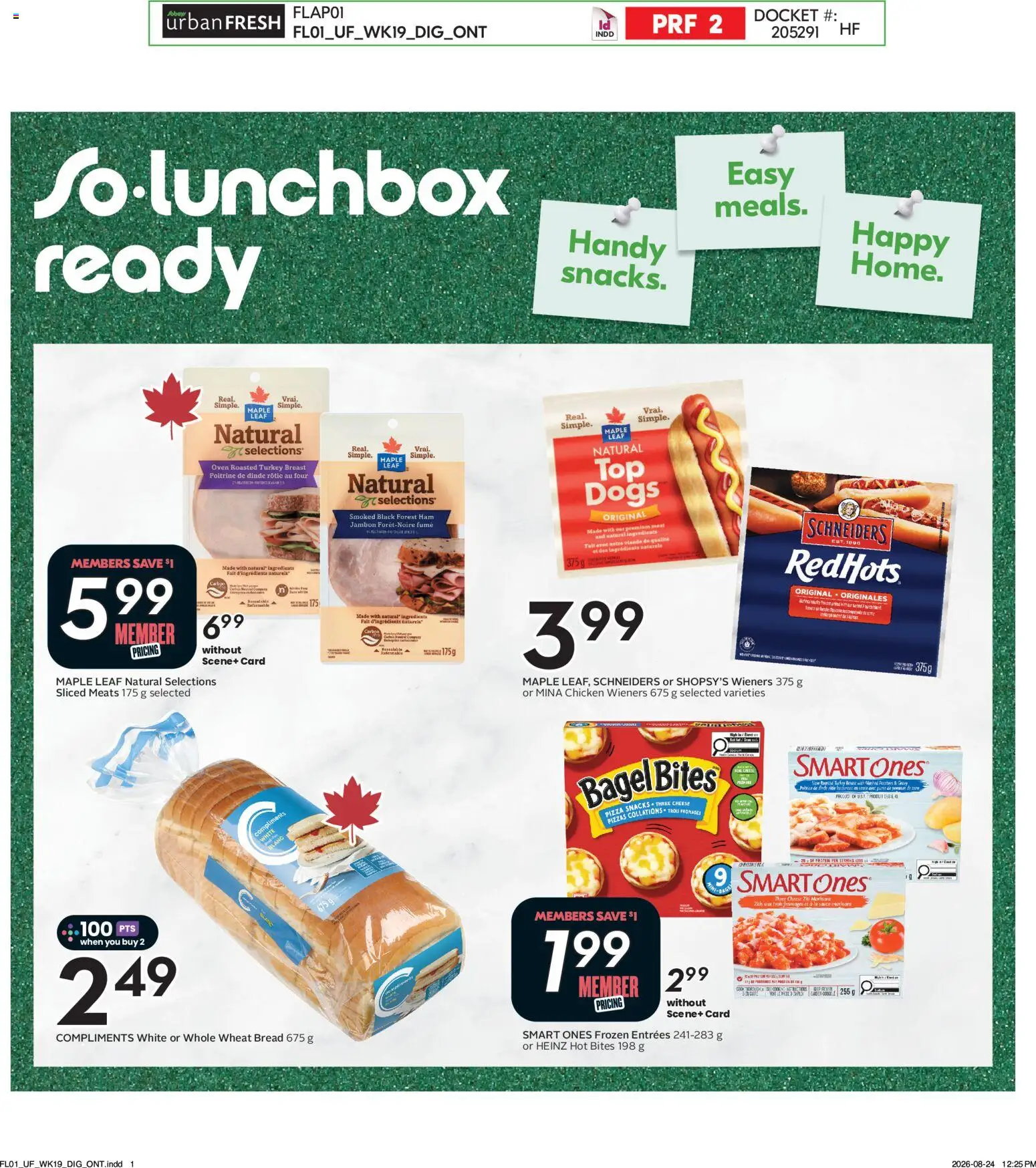 Sobeys flyer valid from Sep 3, 2026 | Page: 2 | Products: Oven, Turkey breast, Cheese, Ham