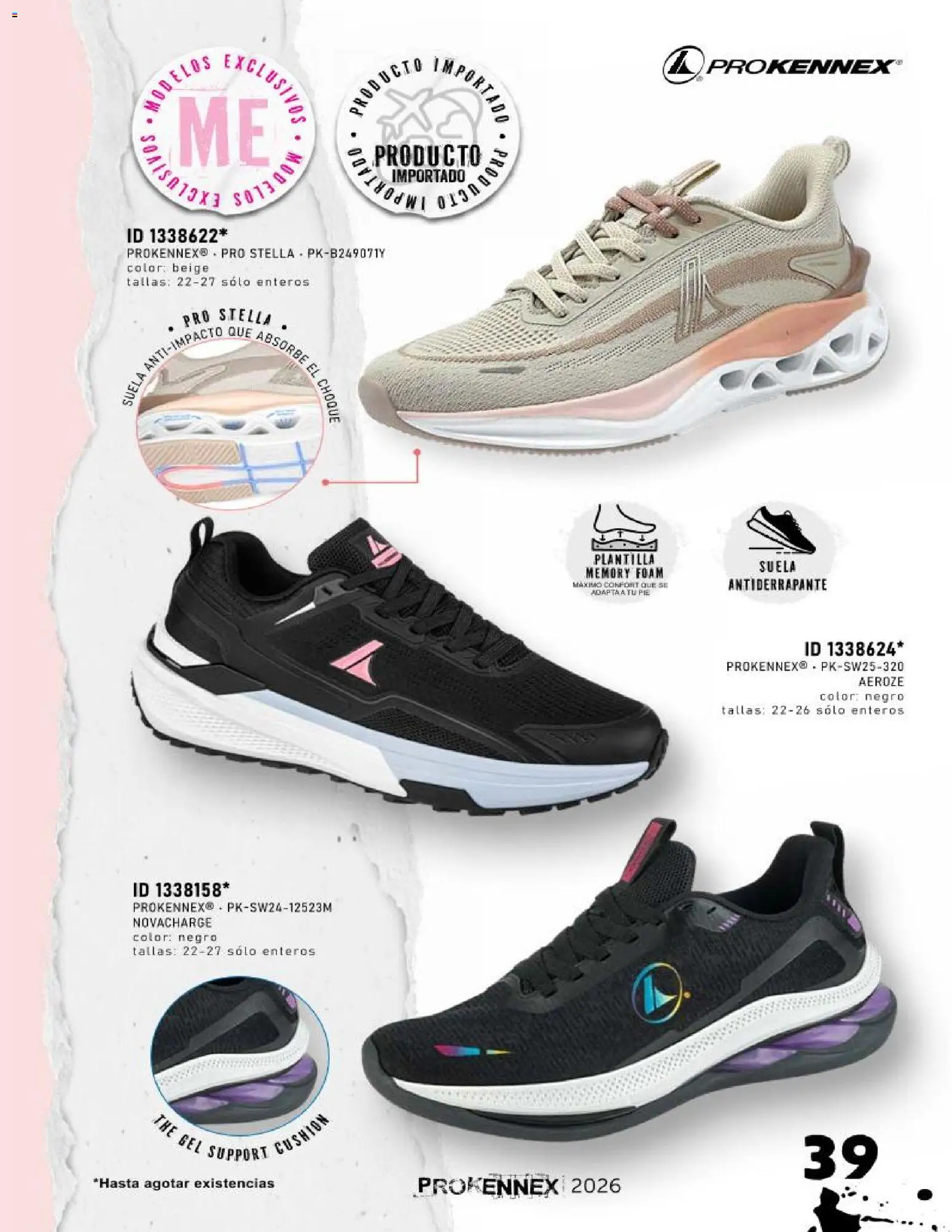 Nuevas ofertas de Price Shoes válidas en toda la República Mexicana desde el 15/09/2026. ¡Encuentra las mejores ofertas en Price Shoes catálogo Prokennex! | Página: 39