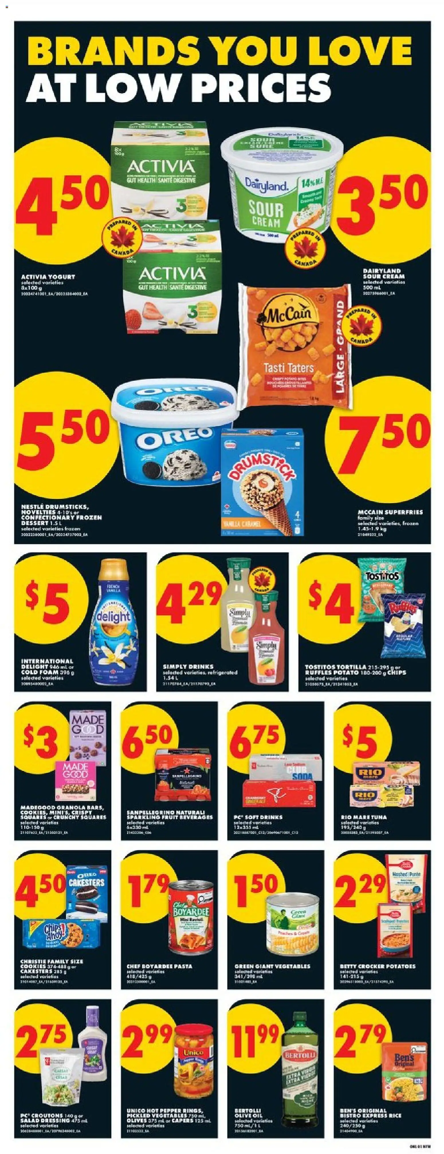 No Frills flyer valid from 16.04.2026 | Page: 6 | Products: Pasta, Salad, PC, Oil