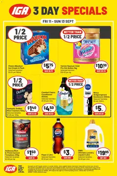 Preview of IGA catalogue Northbridge - valid from 11/09/2026
