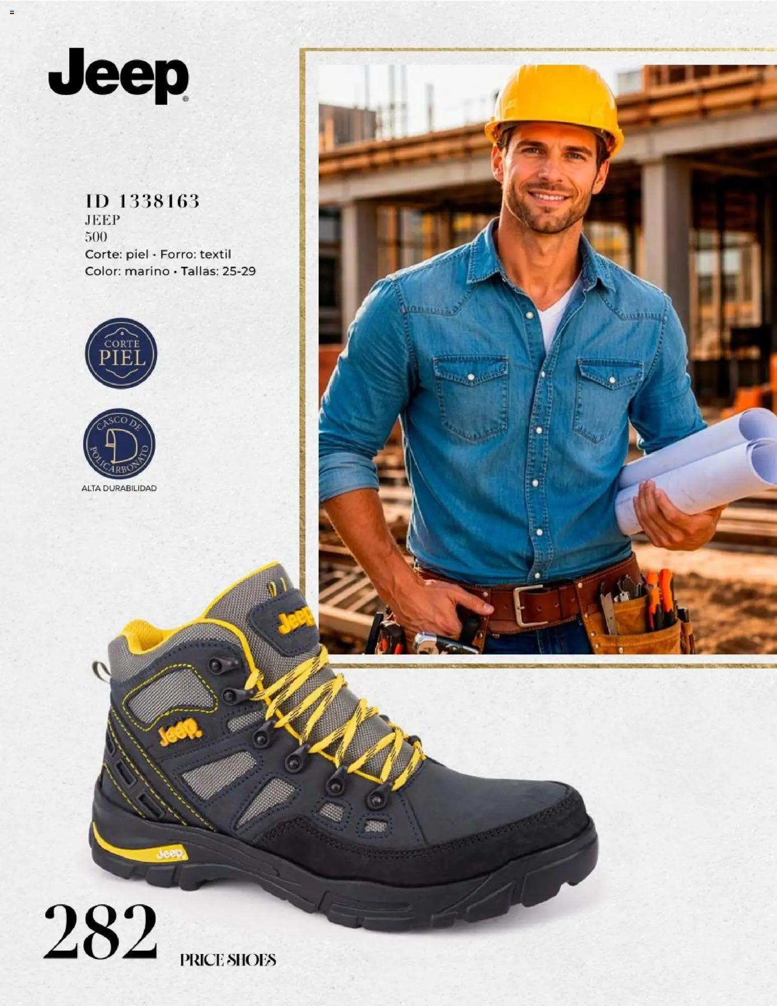 Nuevas ofertas de Price Shoes válidas en toda la República Mexicana desde el 14.05.2026. ¡Encuentra las mejores ofertas en Price Shoes catálogo Caballeros! | Página: 282