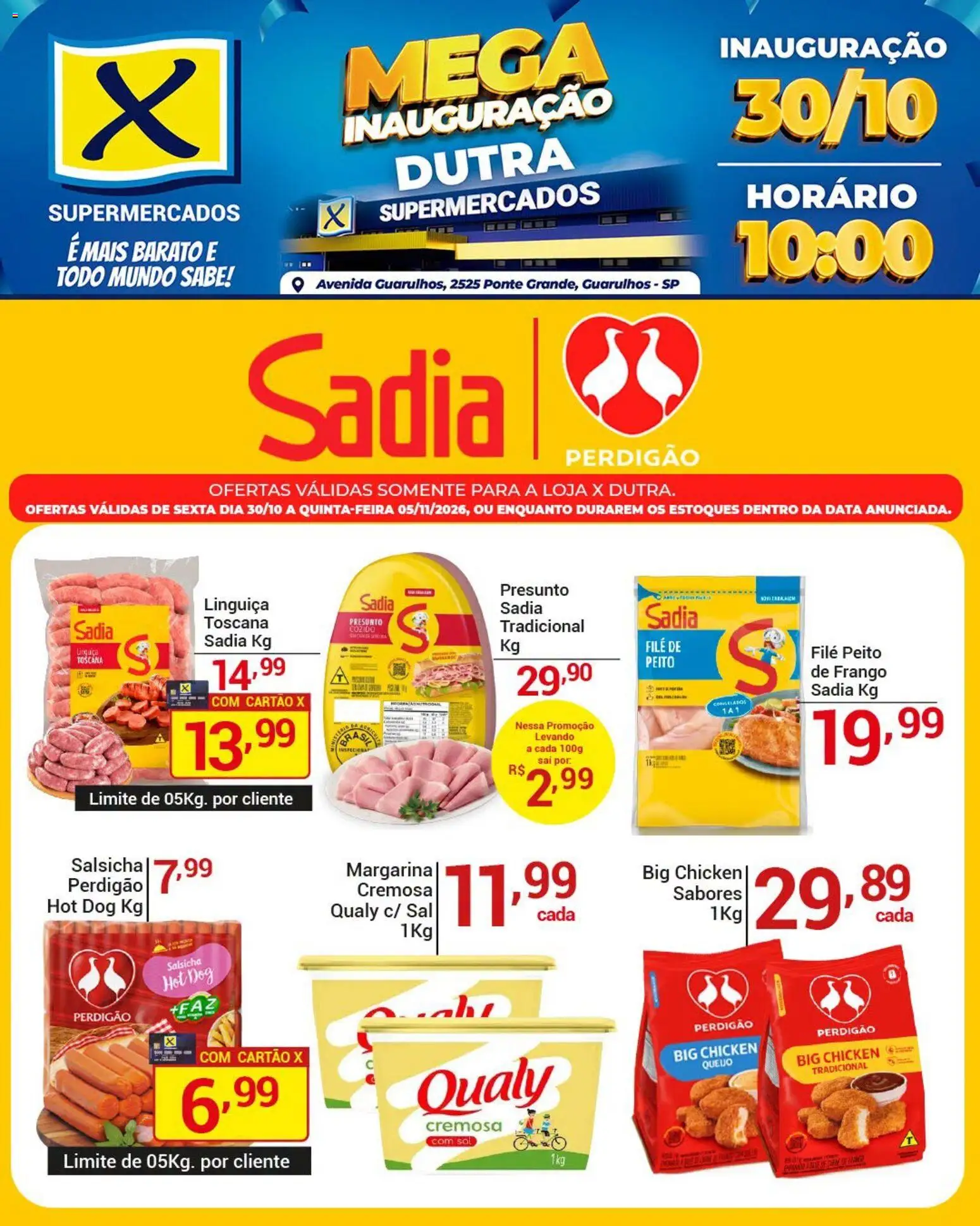 X Supermercados Folheto - válido de 30/10/2026 | Página: 19