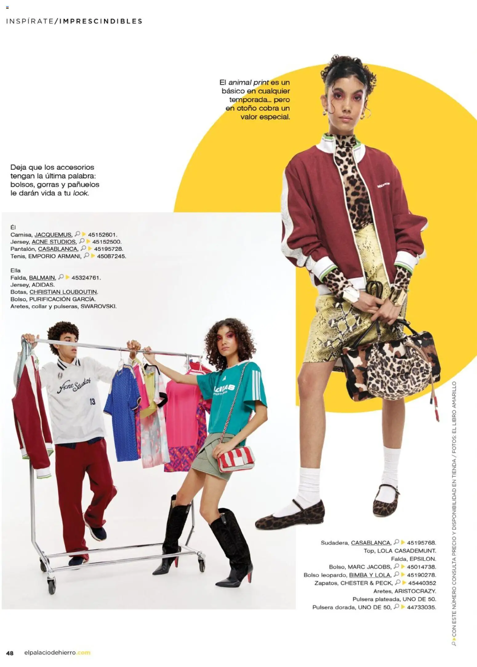 Nuevas ofertas de Palacio De Hierro válidas en toda la República Mexicana desde el 01/08/2026. ¡Encuentra las mejores ofertas en Palacio De Hierro catálogo! | Página: 51 | Productos: Bolso, Pulsera, Collar