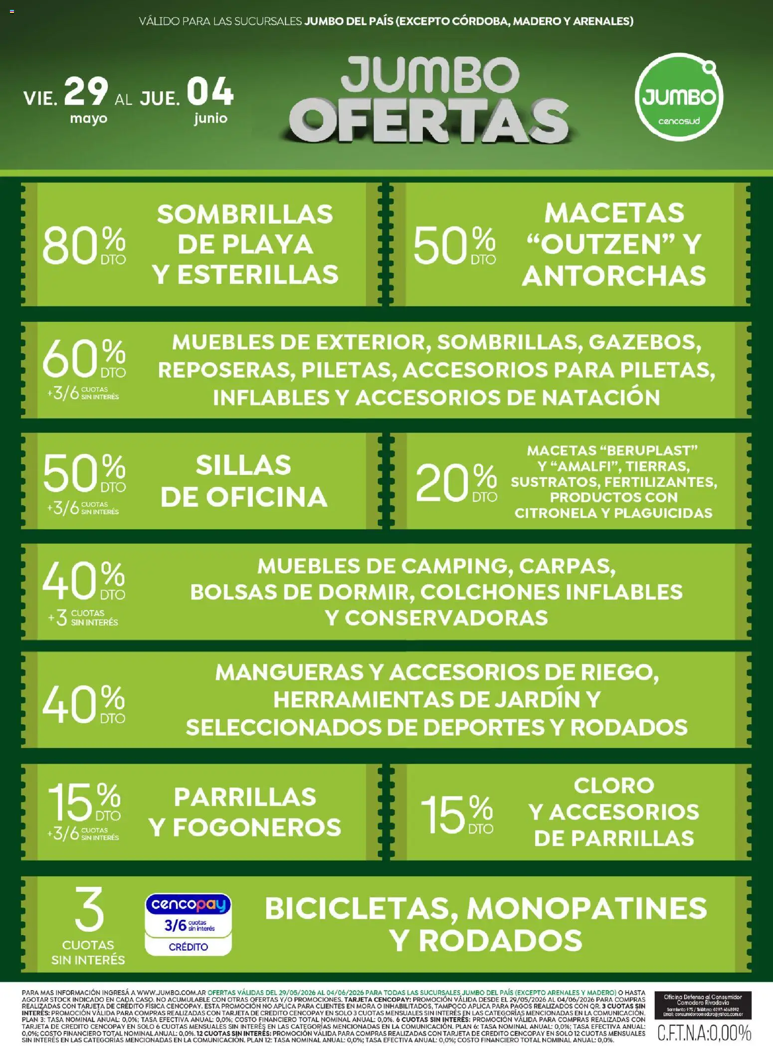 Jumbo - Ofertas | Electro y Hogar │ válido desde el 29.05.2026 | Página: 3 | Productos: Teléfono, Citronela