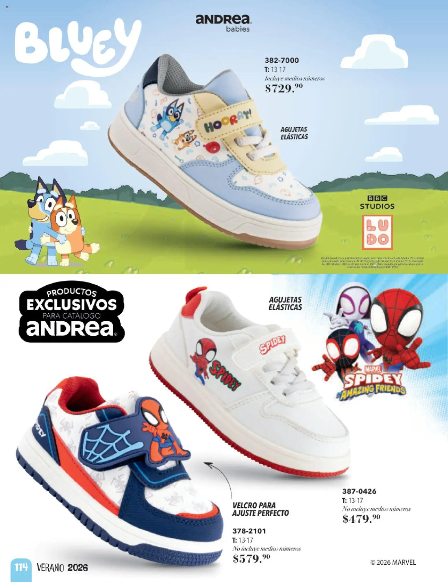 Nuevas ofertas de Andrea válidas en toda la República Mexicana desde el 24.05.2026. ¡Encuentra las mejores ofertas en Andrea catálogo Infantil Baby! | Página: 38