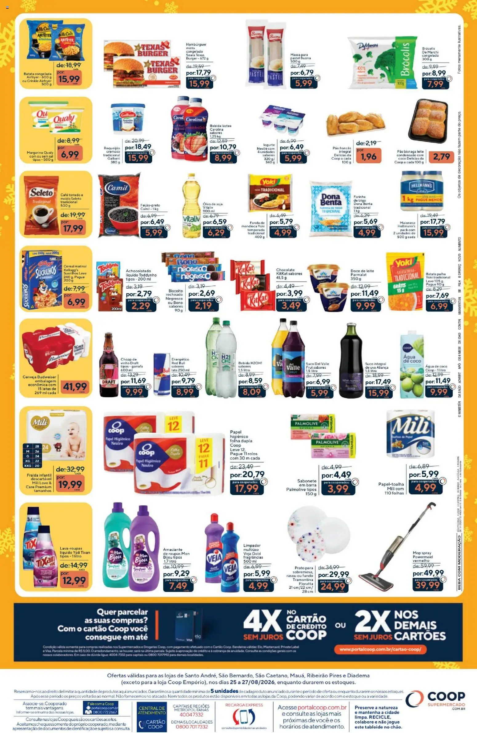 Coop Folheto - válido de 25/08/2026 | Página: 2 | Produtos: Pão, Sabonete, Doce, Pão francês