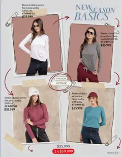 Vista previa Vitnik - Mujer válido desde el 01.05.2026 | Página: 65 | Productos: Remera