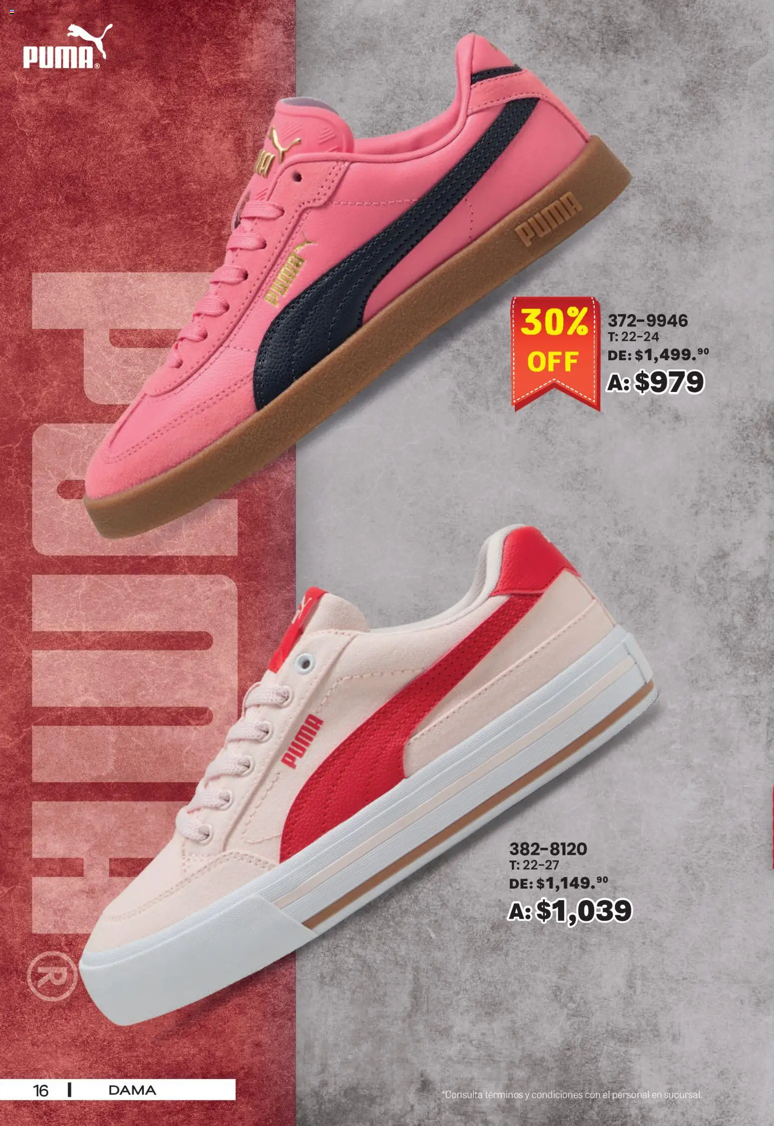 Nuevas ofertas de Andrea válidas en toda la República Mexicana desde el 30/08/2026. ¡Encuentra las mejores ofertas en Andrea - SPORT DAYS! | Página: 16
