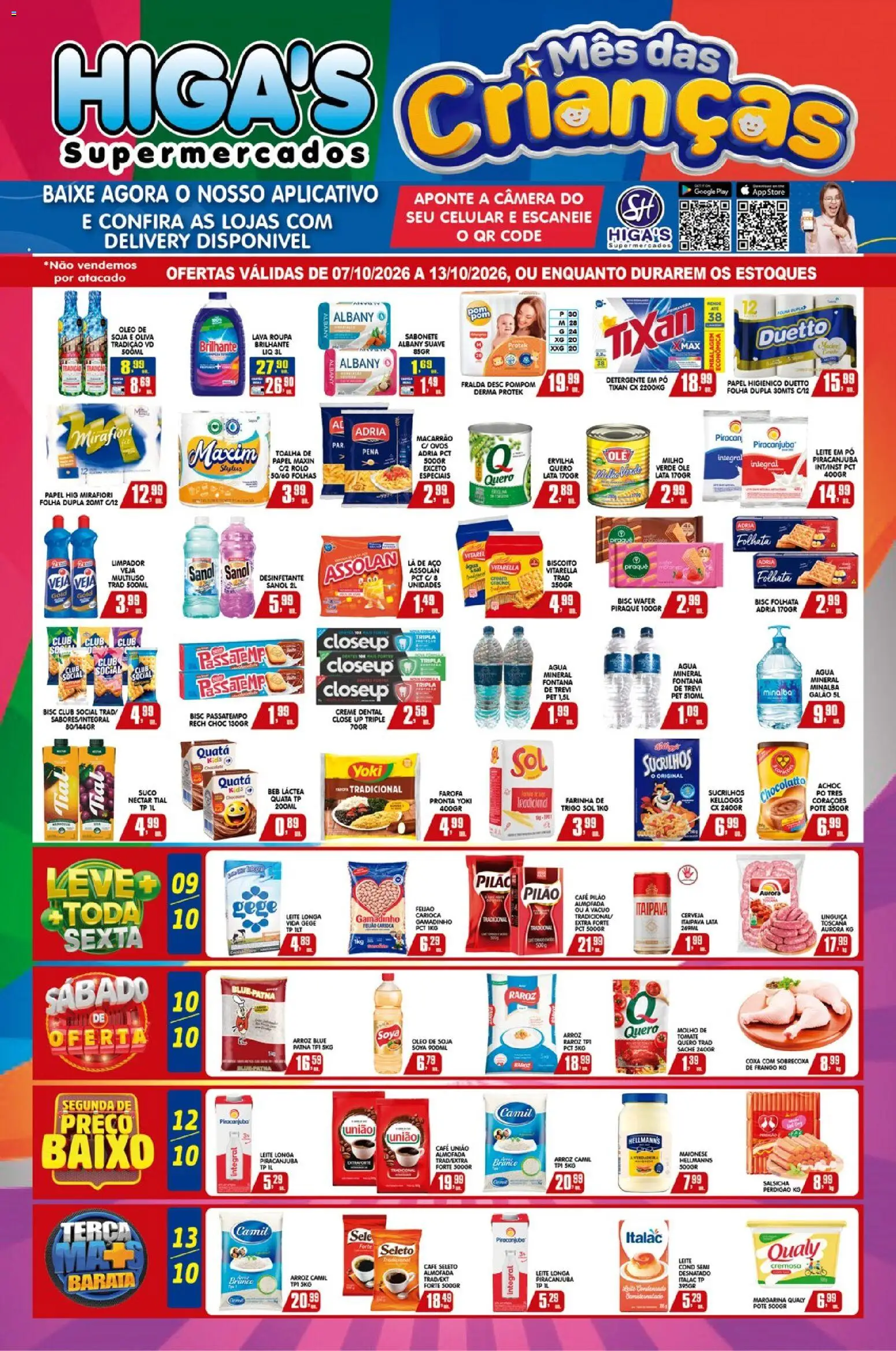 Higa's Supermercado Folheto - válido de 07/10/2026 | Página: 1