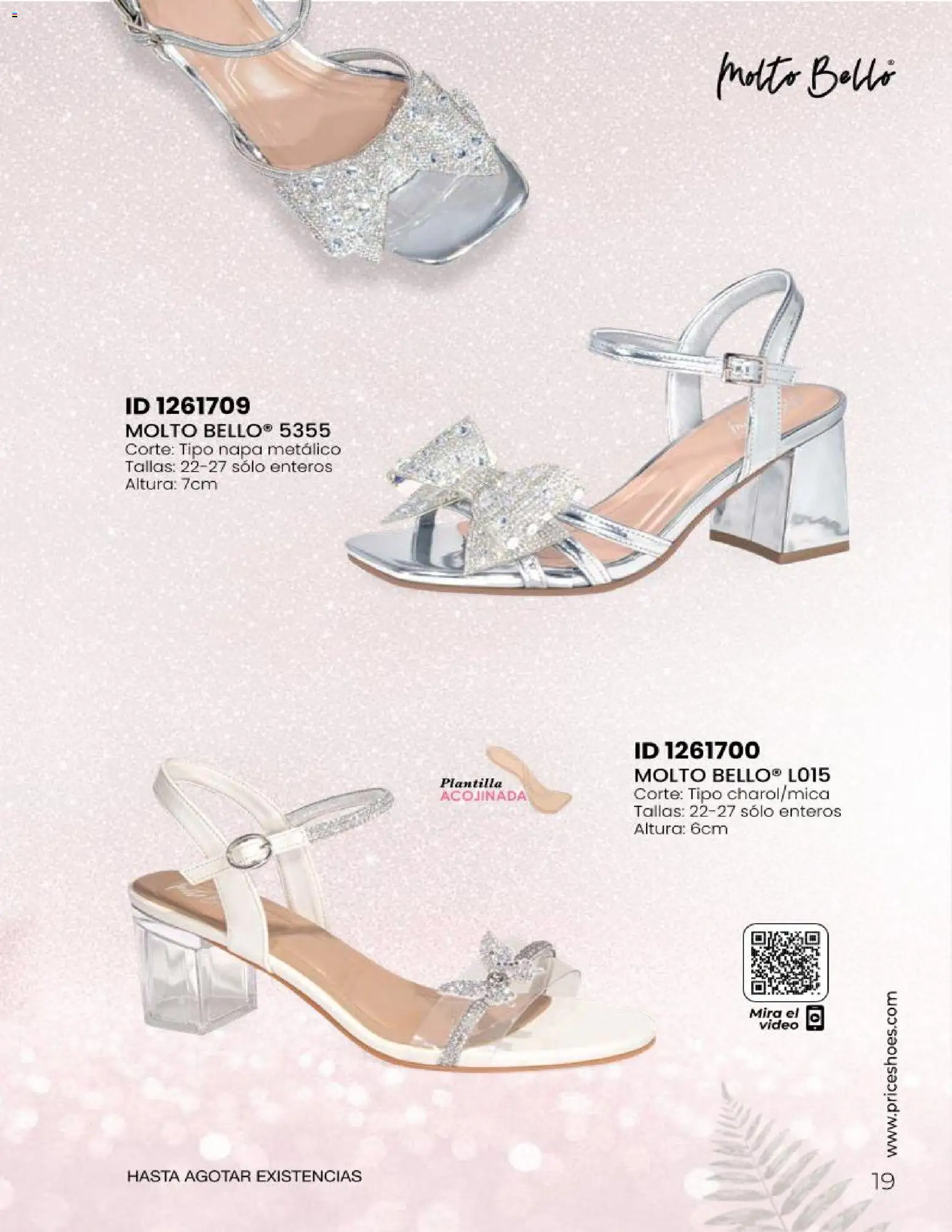 Nuevas ofertas de Price Shoes válidas en toda la República Mexicana desde el 23/06/2026. ¡Encuentra las mejores ofertas en Price Shoes catálogo Sandalias 2026! | Página: 19 | Productos: Video