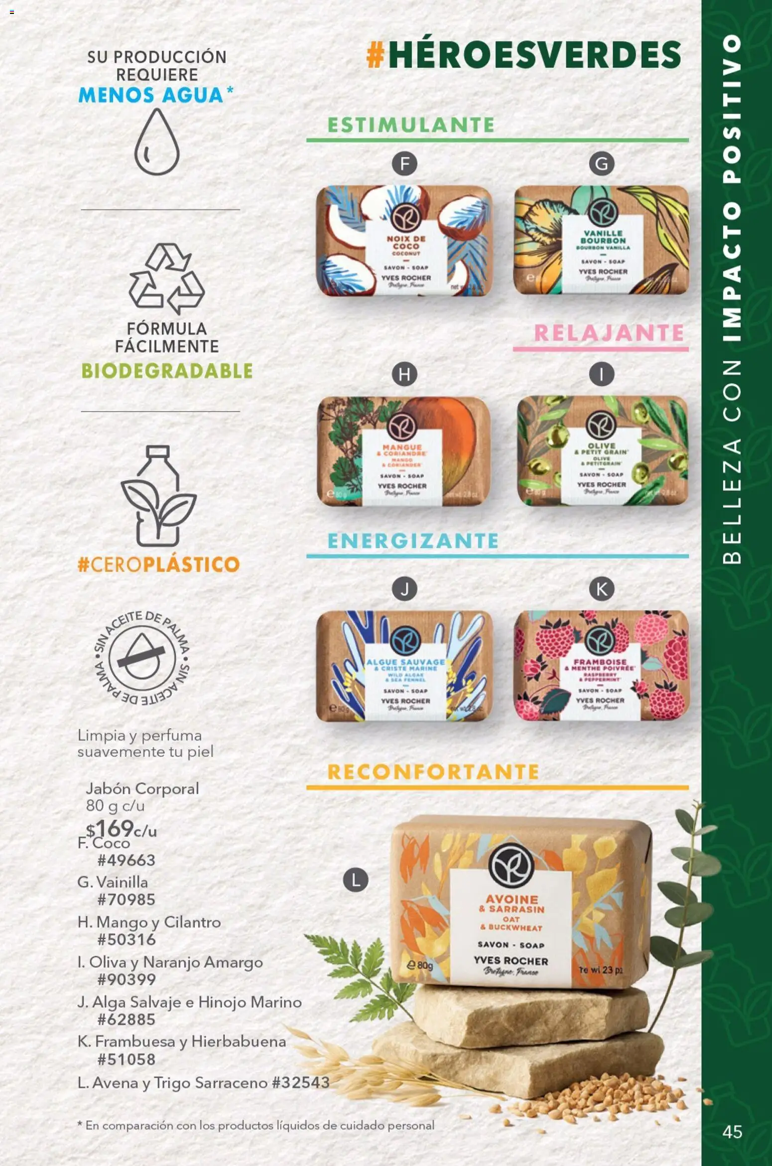 Nuevas ofertas de Yves Rocher válidas en toda la República Mexicana desde el 23.06.2026. ¡Encuentra las mejores ofertas en Yves Rocher campaña 9 2026! | Página: 47