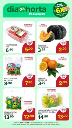 Pré-Visualização do folheto "Supermercado Guanabara - Ofertas da semana" da loja Supermercado Guanabara válido a partir de 11/08/2026