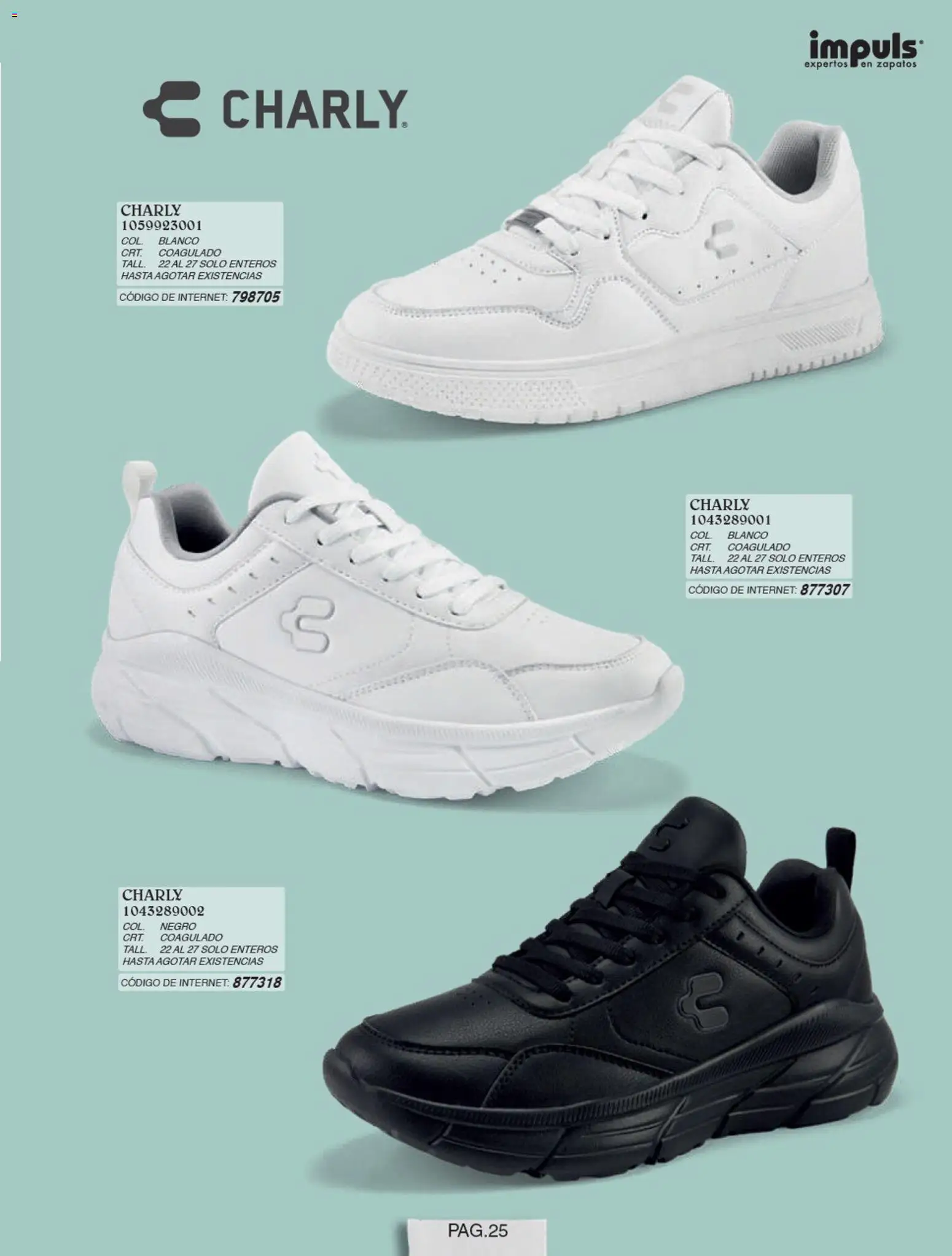 Nuevas ofertas de Impuls válidas en toda la República Mexicana desde el 01/07/2026. ¡Encuentra las mejores ofertas en Impuls catálogo Niño! | Página: 27 | Productos: Zapatos