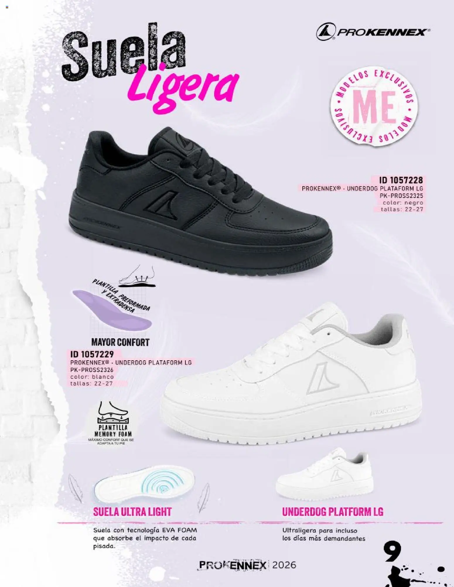 Nuevas ofertas de Price Shoes válidas en toda la República Mexicana desde el 15/09/2026. ¡Encuentra las mejores ofertas en Price Shoes catálogo Prokennex! | Página: 9