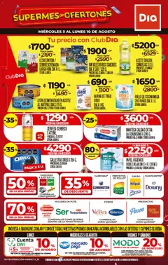 Vista previa Supermercado DIA Ofertas válido desde el 05/08/2026