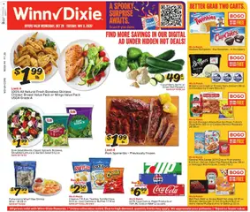 Preview of Winn Dixie weekly ads valid from 10/28/2026