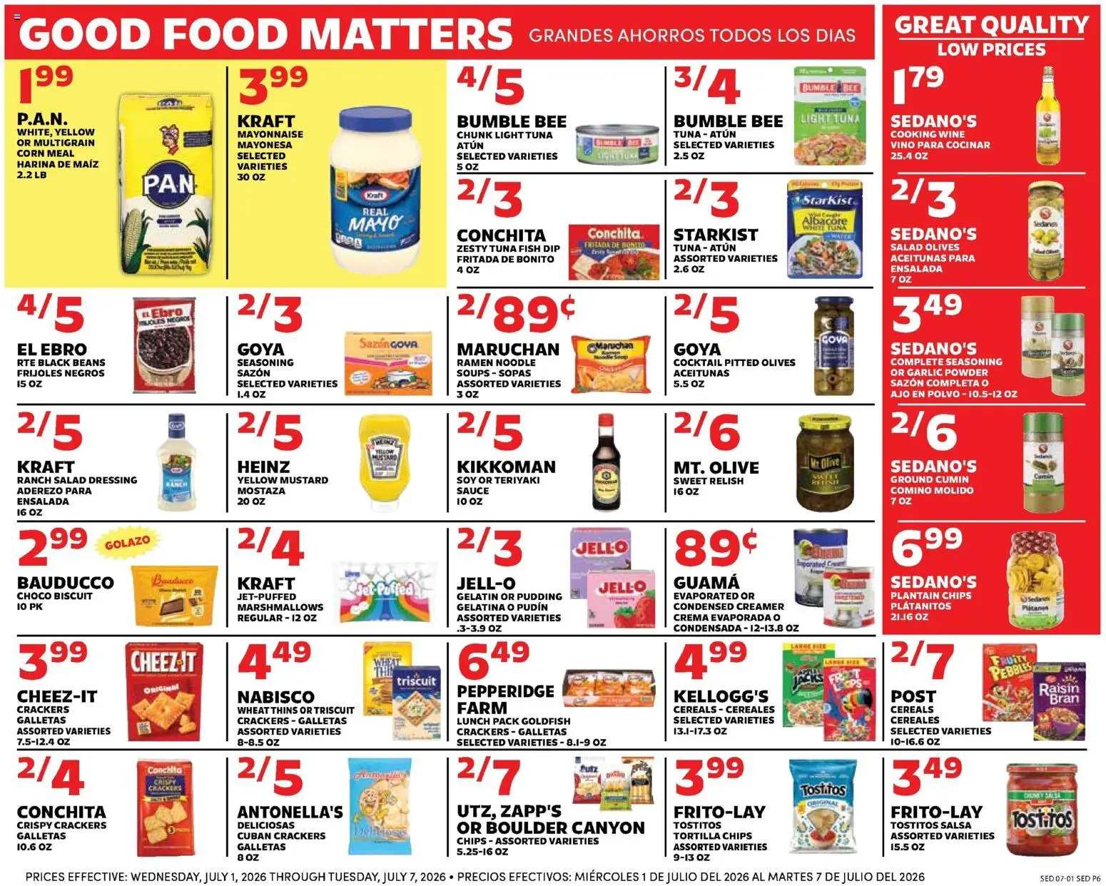 Sedano's Weekly Ad - valid from 07/01/2026 | Page: 6