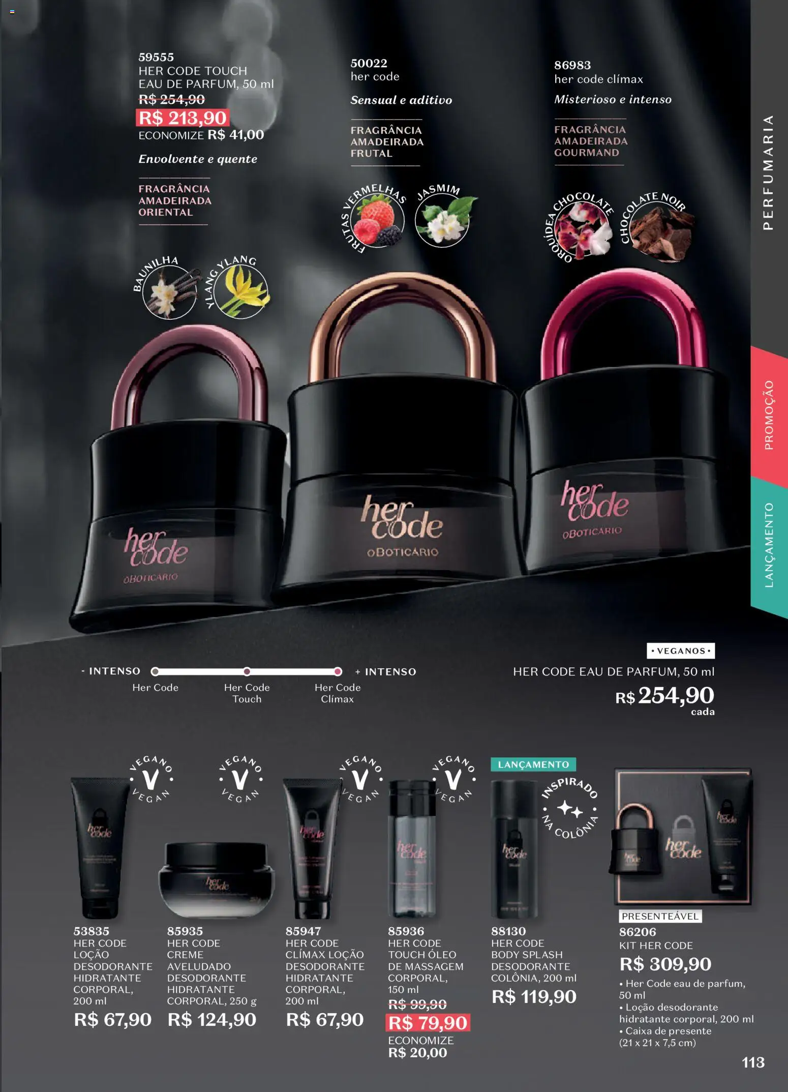 O Boticário Folheto - válido de 29/06/2026 | Página: 117 | Produtos: Fragrância, Desodorante, Caixa, Creme