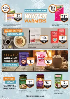 Preview of Foodworks catalogue NSW - valid from 01/07/2026 | Page: 8 | Products: Curry, Butter, Coffee, Rice