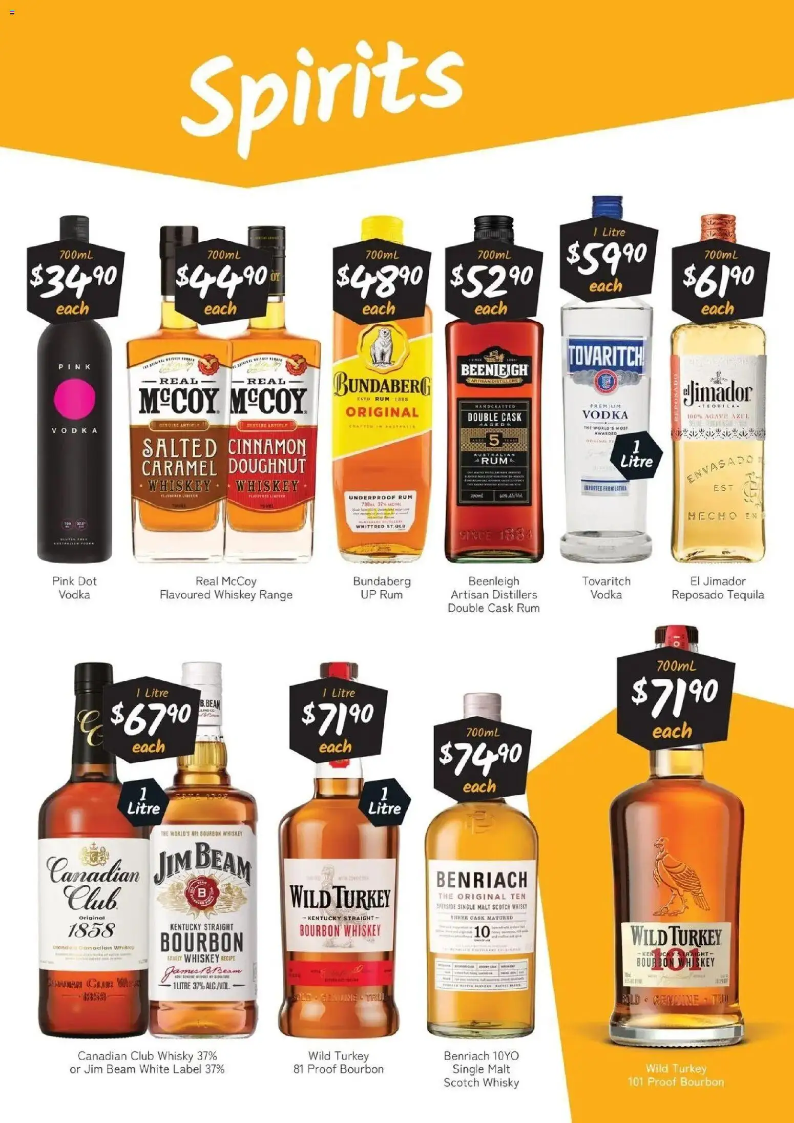 Cellarbrations catalogue - valid from 14.06.2026 | Page: 5 | Products: Vodka, Rum, Scotch, Turkey