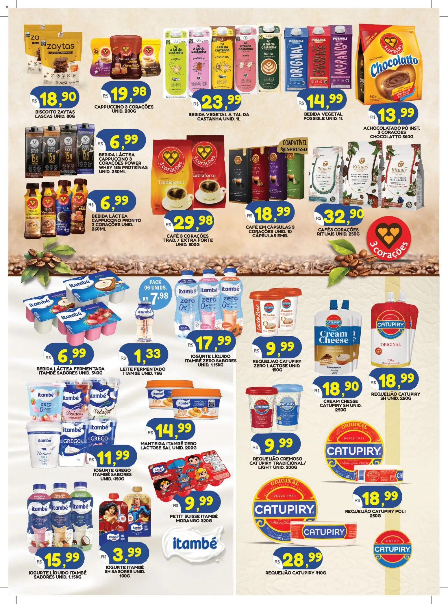 Bramil Supermercados Folheto - válido de 03/07/2026 | Página: 5 | Produtos: Achocolatado, Leite, Sal, Leite fermentado