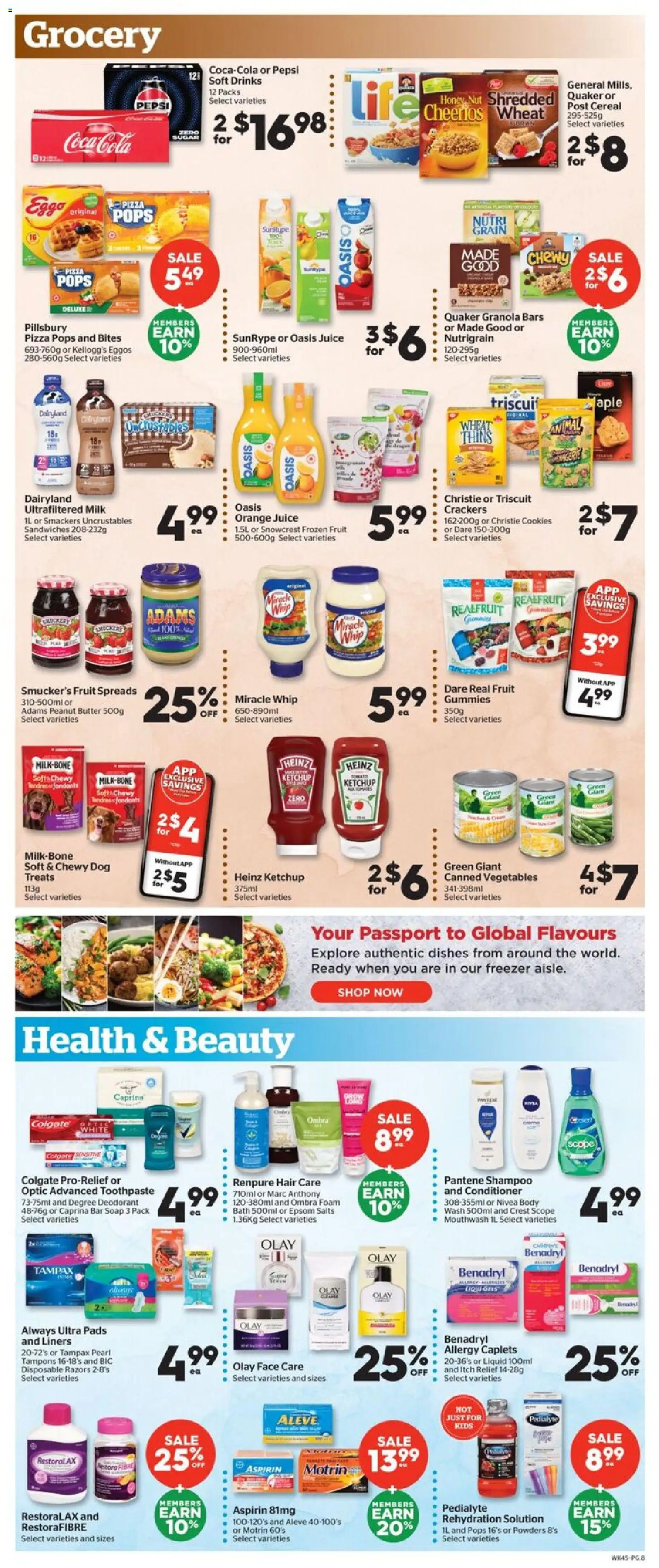 Calgary Co-op flyer valid from Sep 10, 2026 | Page: 8 | Products: Foam, Conditioner, Soap, Mouthwash