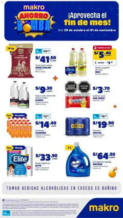 Vista previa de folleto Catálogo Makro - olante FDS #1 de la Makro válido desde 29/10/2026